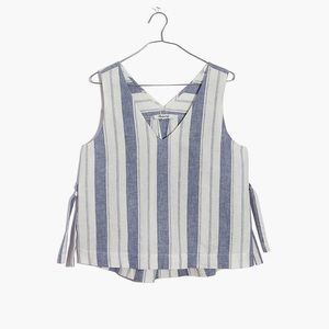Madewell linen blend tank